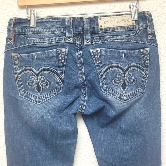 Rock Revival Adele Bootcut Jeans; Size 29 - Picture 4 of 11